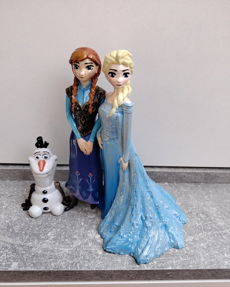 Anna ,Elsa & Olaf